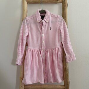 Polo by Ralph Lauren Pink Button Down Dress
